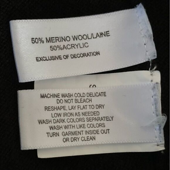 Cutter & Buck Atlanta Braves Insignia Merino Wool Blend Mens Sweater Sz XL - Picture 9 of 10